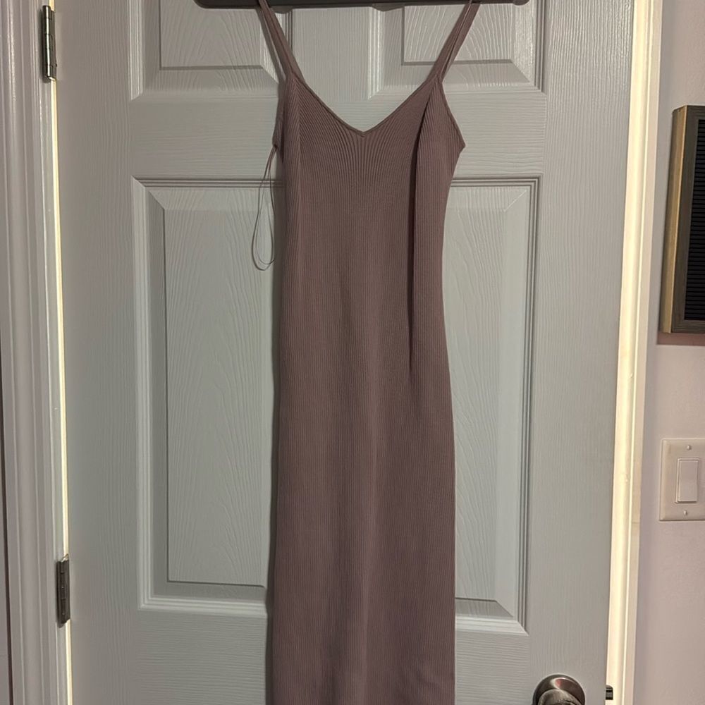 525 BRAND NEW - Ribbed Dress - Tight Spaghetti Strap Dress - NWT - Size XS